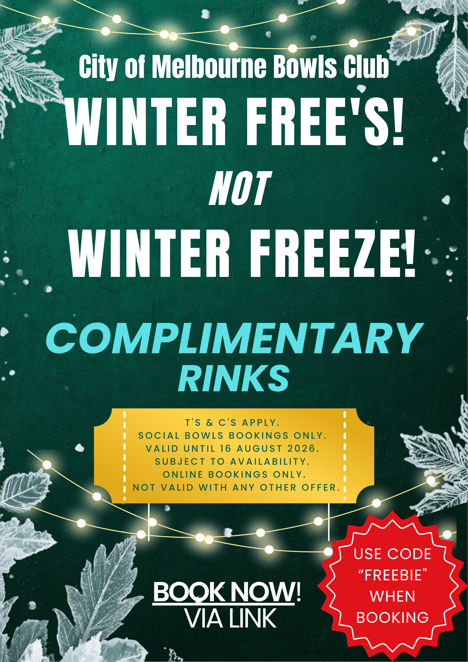 Winter Free's not Winter Freeze!